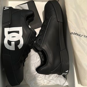 Kids unisex dolce & gabbana sneakers with logo sign on both sides